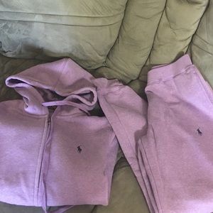 Polo sweat suit